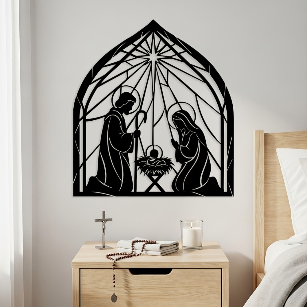 Art & Craft Jojo - CIFBUY Seni Dinding Logam Minimalis Bertema