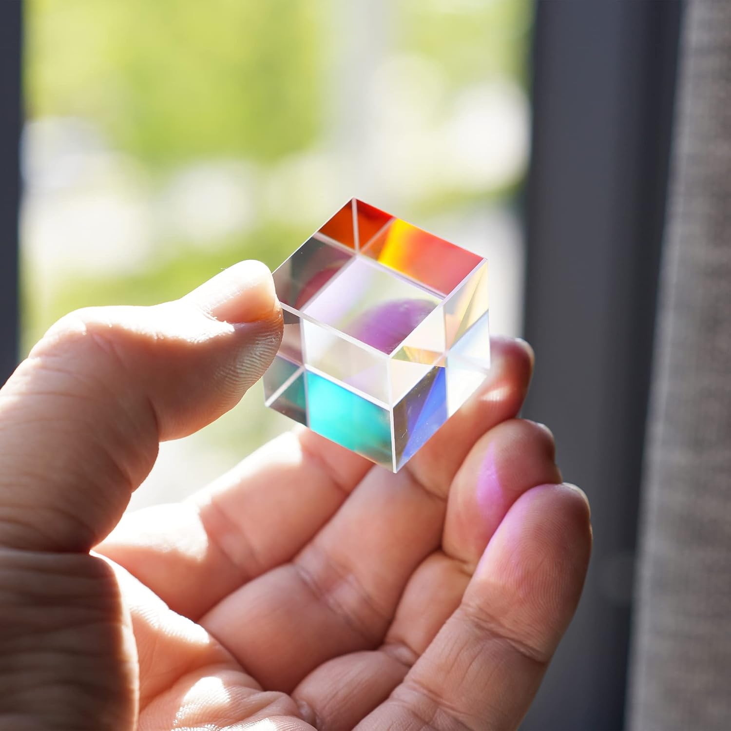 Art Craft Optical - Manik-manik Kubus Kristal Mini K9 Prisma