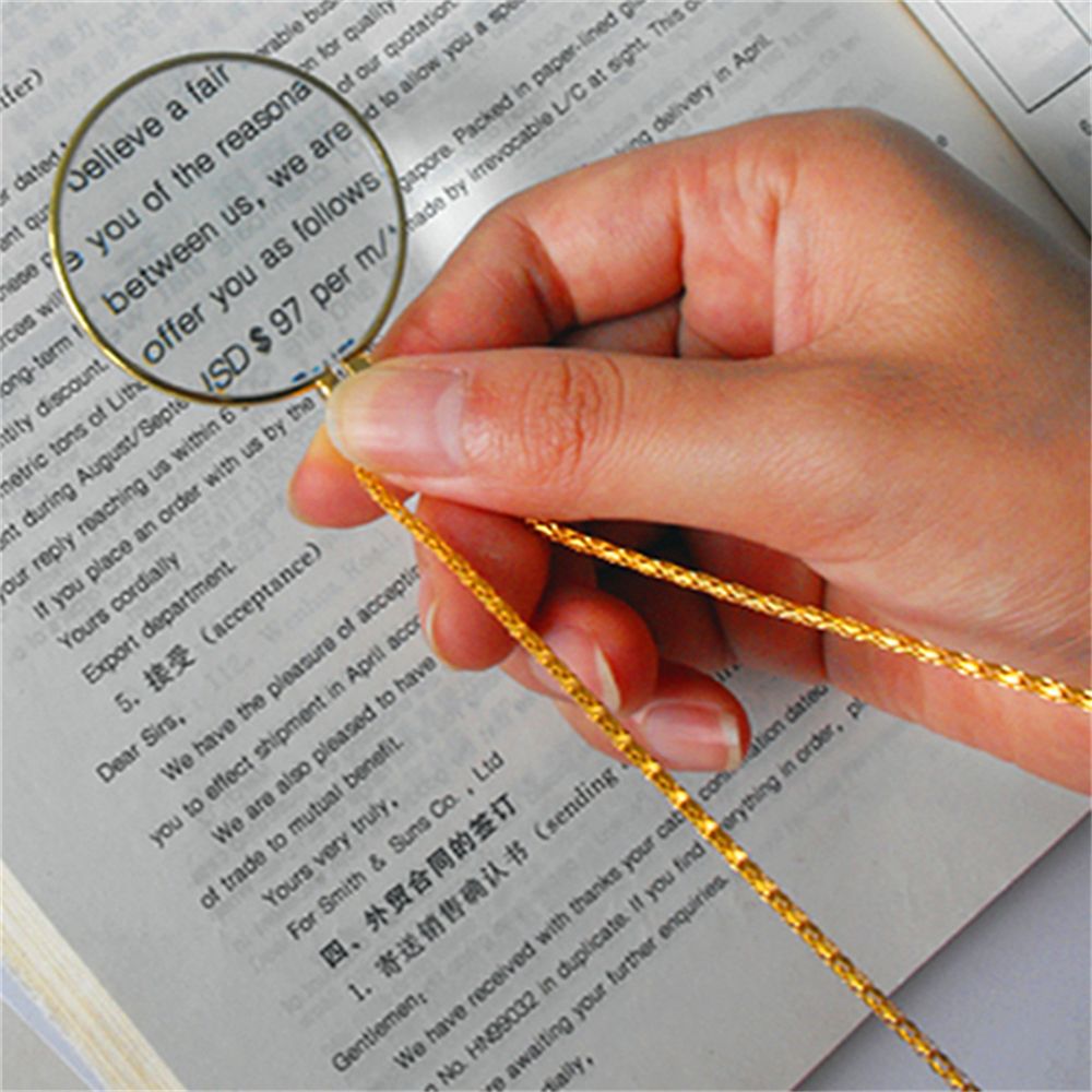 Art Craft Optical - Kalung Kaca Pembesar 5X 40mm Lensa