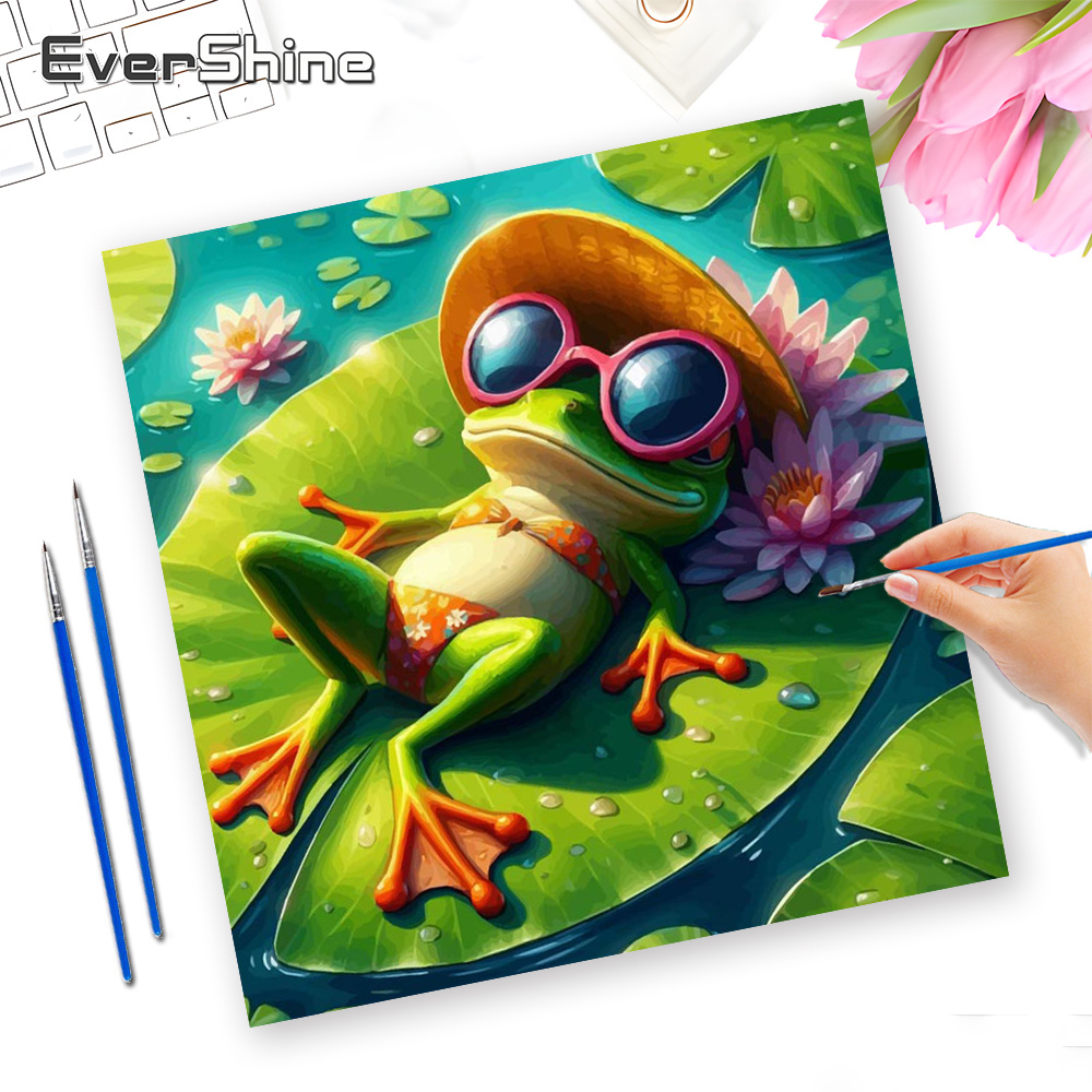 Art Craft Number - Set Lukisan Minyak Evershine Dengan Angka