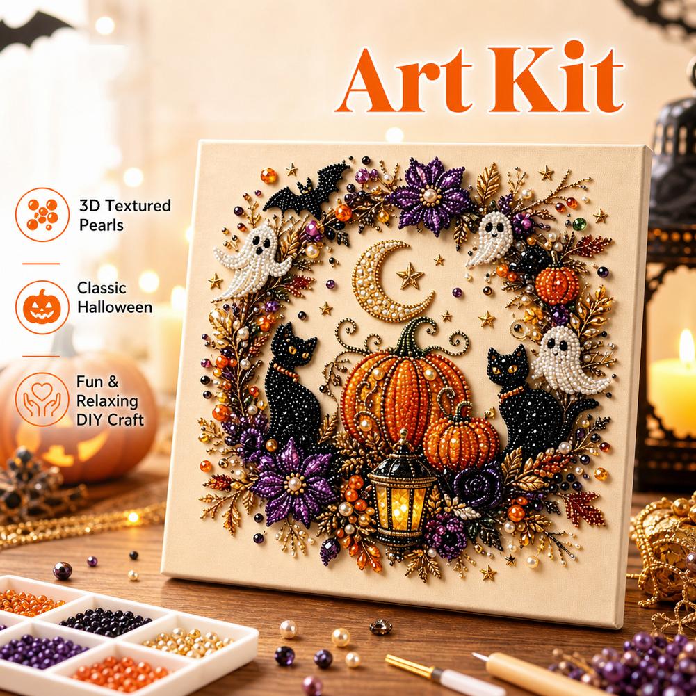 Kit Seni Mutiara Hantu Hallowe - Art And Craft Autumn ulasan dan harga