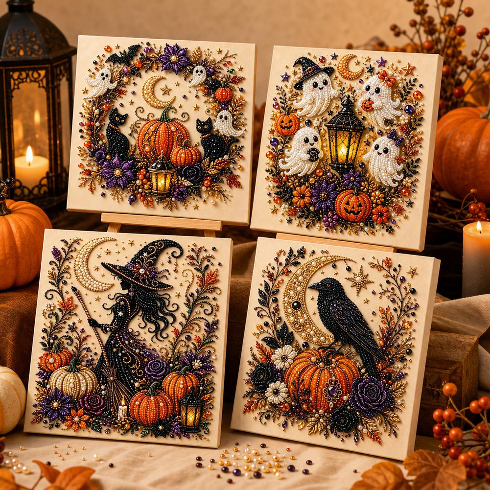 Kit Seni Mutiara Hantu Hallowe - Art And Craft Autumn ulasan dan harga