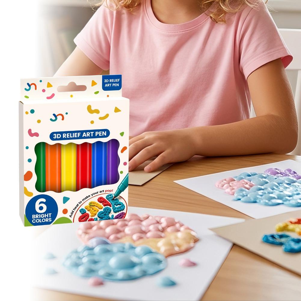 Kit Pena Spidol Seni Popcorn 3 - Art Craft Doodle ulasan dan harga