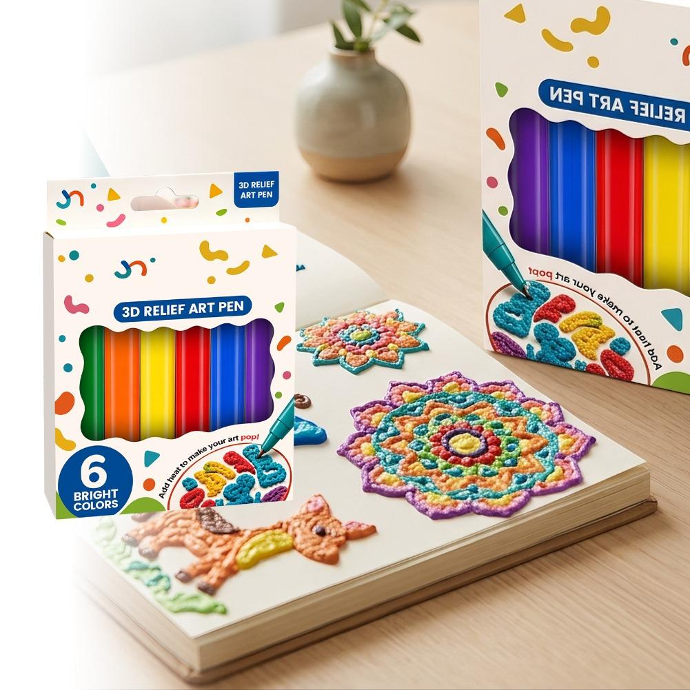Kit Pena Spidol Seni Popcorn 3 - Art Craft Doodle ulasan dan harga