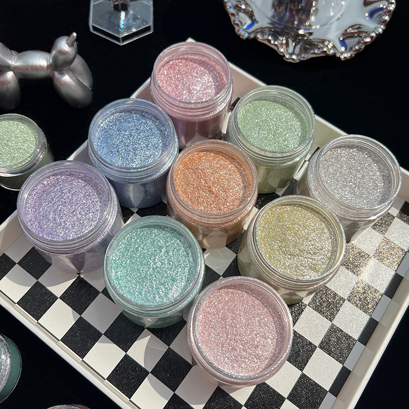 Bubuk Mika Glitter Berlian Mer - Resin Pigment Powder ulasan dan harga