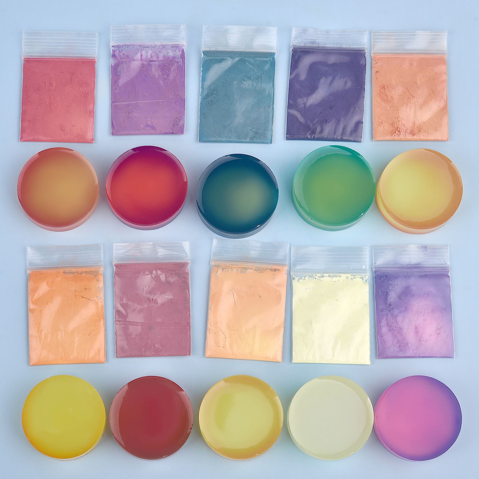 10 Warna Bubuk Pengubah Warna  - Resin Pigment Powder ulasan dan harga