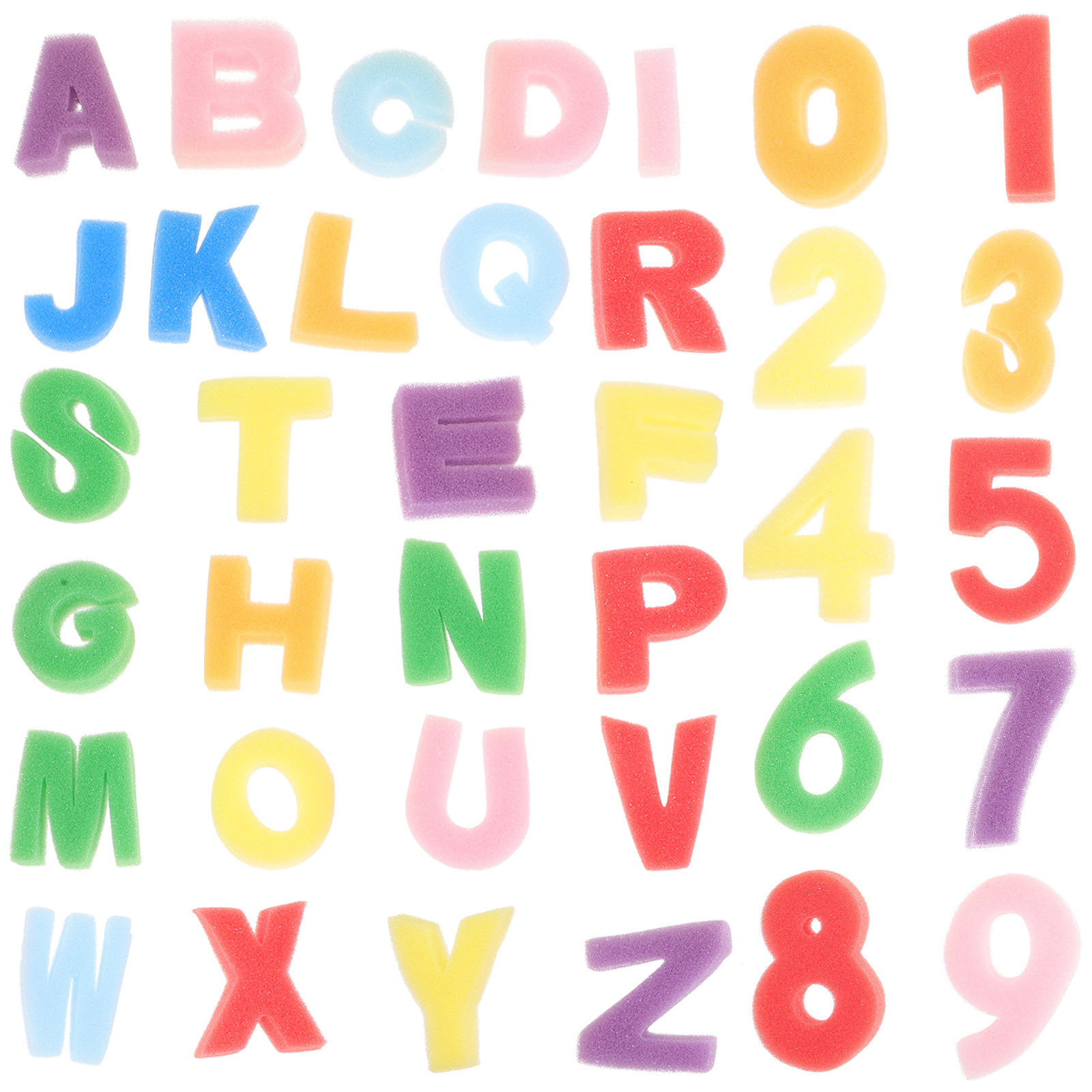 1Set Set Stempel Spons Anak-An - Art Craft Number ulasan dan harga