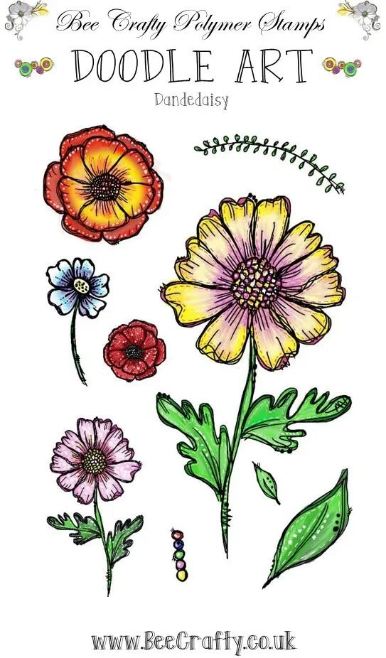 Stempel Seni Doodle A6 Baru 20 - Art Craft Doodle ulasan dan harga