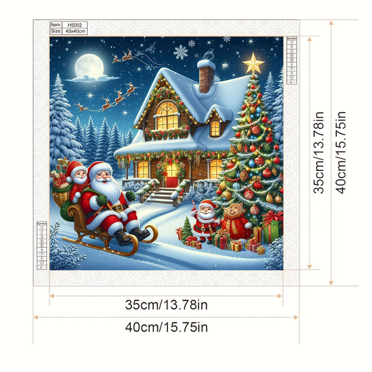 Set Lukisan Berlian Santa Clau - Art Craft For Adults ulasan dan harga