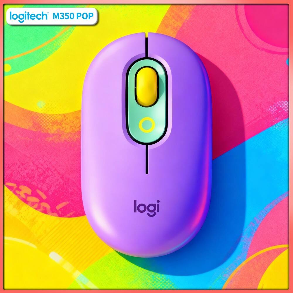 Logitech POP Pebble Mouse Opti - Art Craft Optical ulasan dan harga
