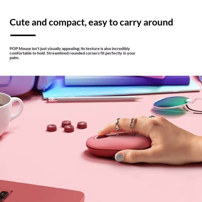 Logitech POP Pebble Mouse Opti - Art Craft Optical ulasan dan harga
