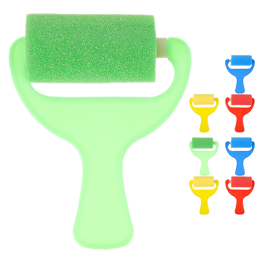 8Pcs Kuas Spons Lukis Alat Sen - Art Craft Doodle ulasan dan harga