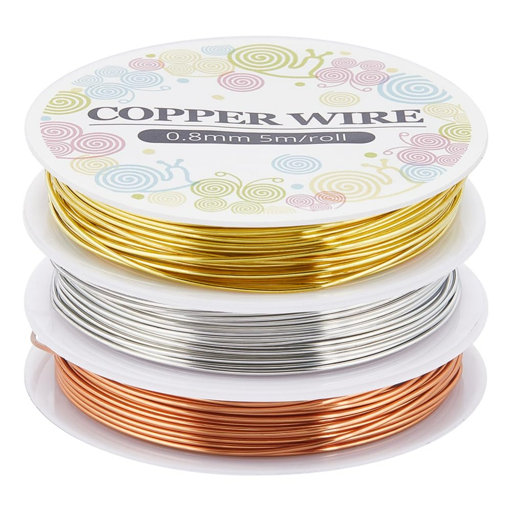 12.8M tembaga kawat perhiasan  - Art Craft Wire ulasan dan harga
