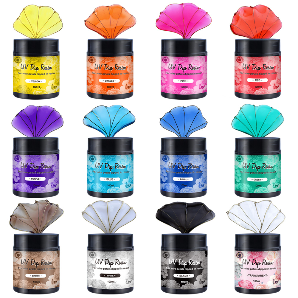 Resin Celup UV 12 Warna (Khusu - Resin Pigment Powder ulasan dan harga