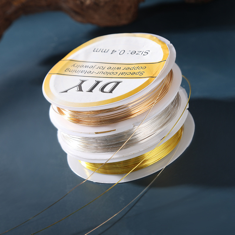 1 Rol Kawat Tembaga Perak 0.3/ - Art Craft Wire ulasan dan harga