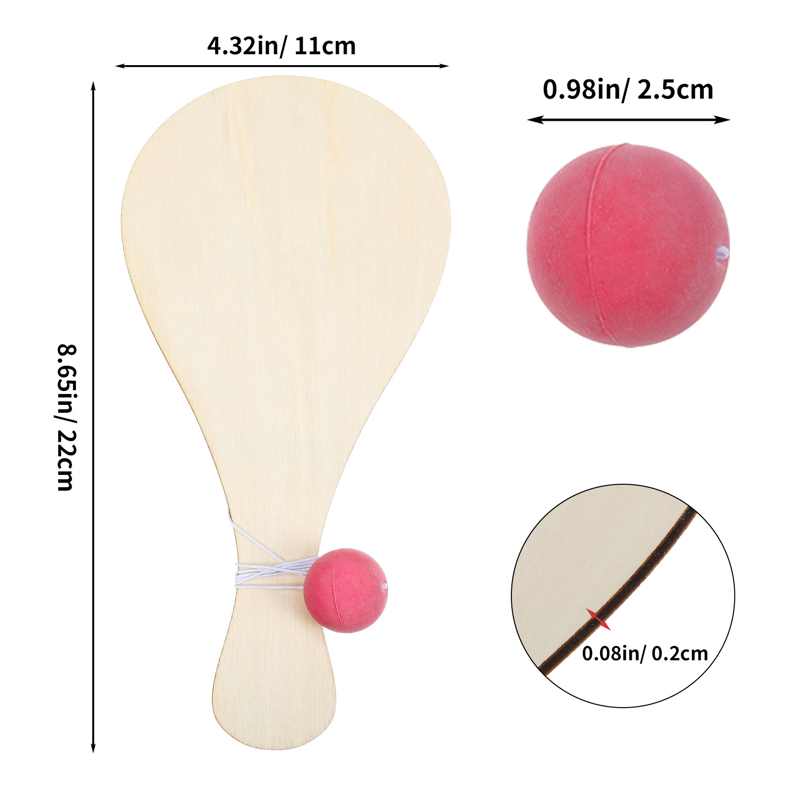 10Pcs Set Permainan Bola Paddl - Art Craft Doodle ulasan dan harga