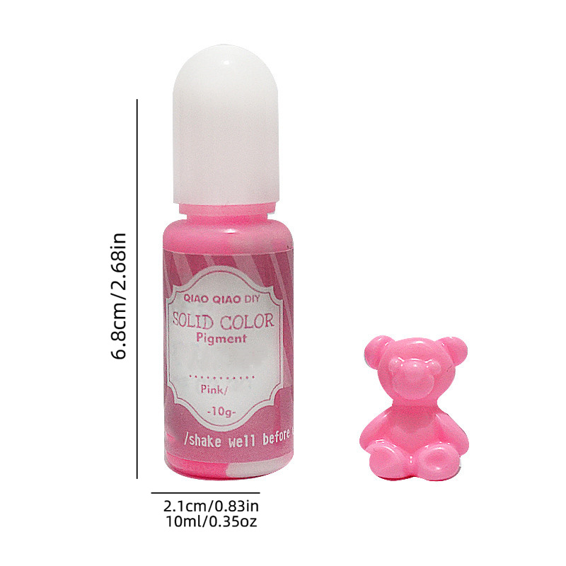 Pigmen cair 18 warna cerah unt - Resin Pigment Powder ulasan dan harga