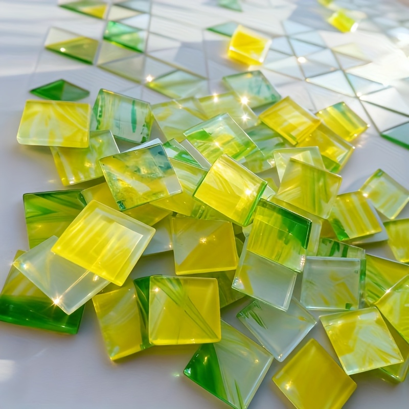 100g ubin kaca kristal tunggal - Art Craft Optical ulasan dan harga