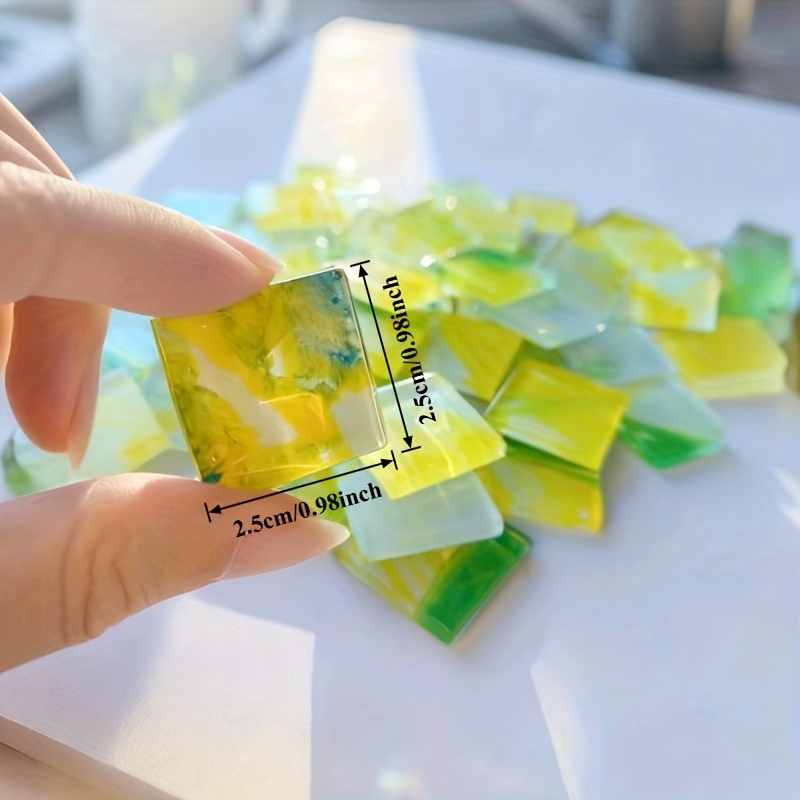 100g ubin kaca kristal tunggal - Art Craft Optical ulasan dan harga