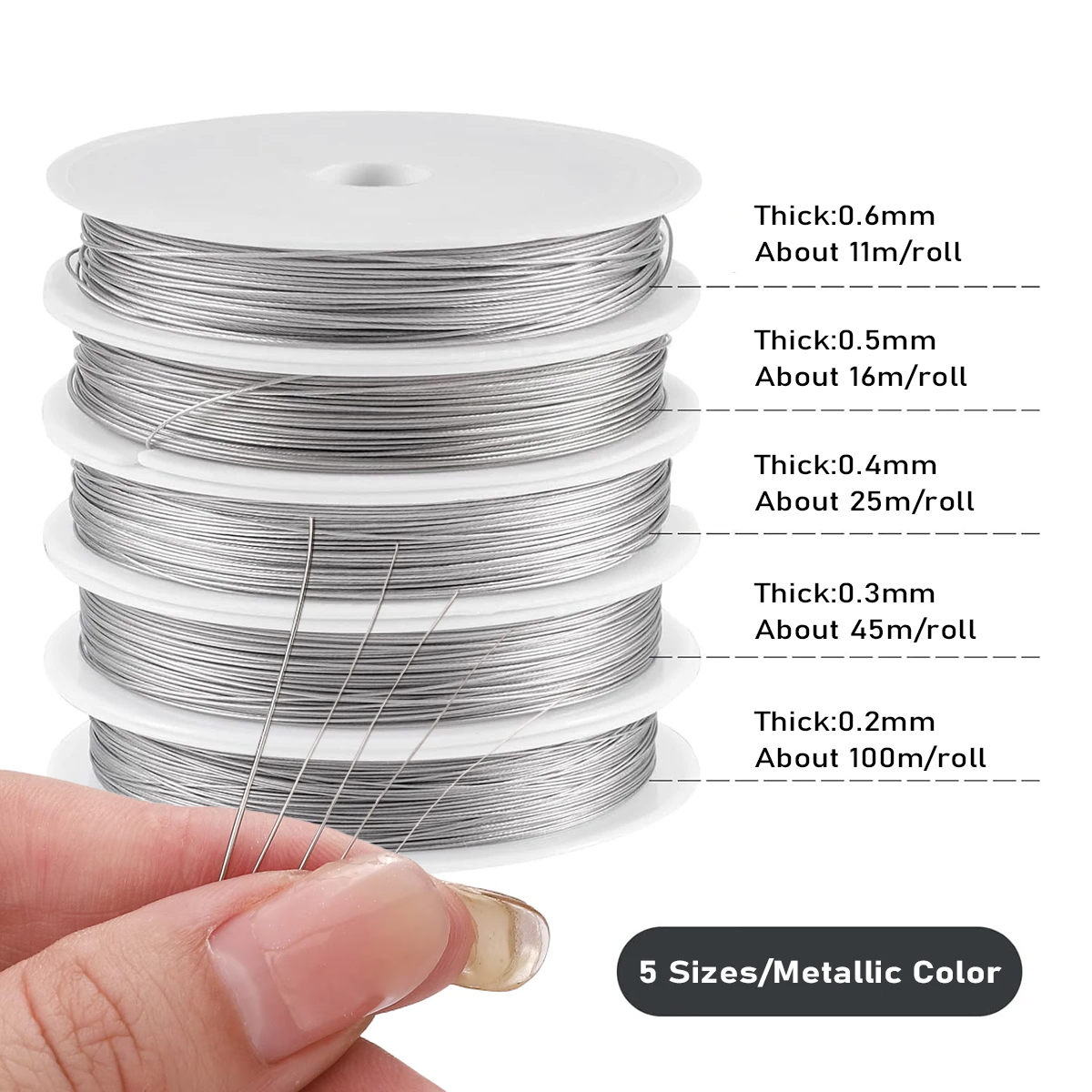 Kawat Baja Fleksibel Anti Kara - Art Craft Wire ulasan dan harga