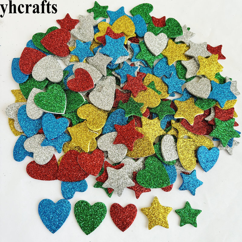 150 buah/lot. Stiker busa bint - Art And Craft For Xmas ulasan dan harga