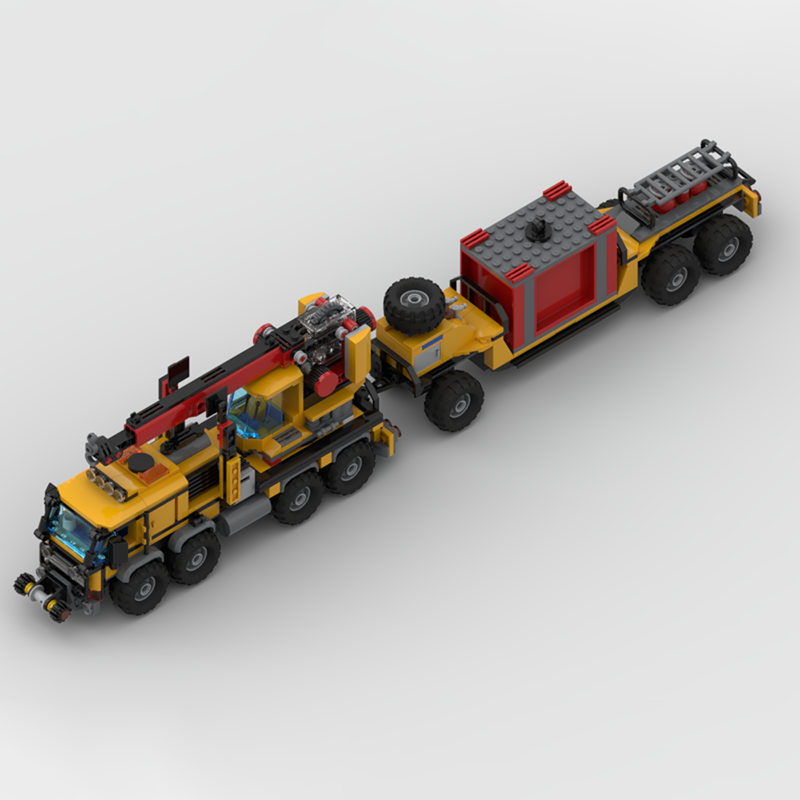 604pcs MOC City Jungle Truk Ka - Art And Craft Jungle ulasan dan harga