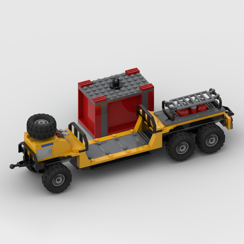 604pcs MOC City Jungle Truk Ka - Art And Craft Jungle ulasan dan harga