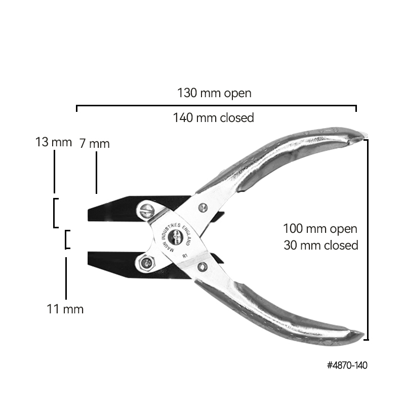 MAUN Tang paralel 140mm rahang - Art Craft Wire ulasan dan harga
