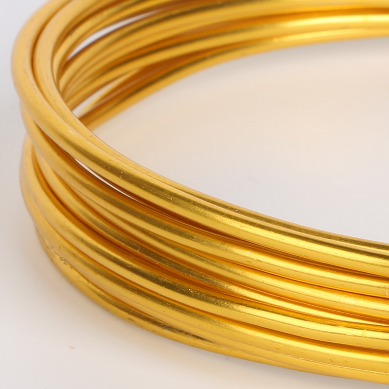 Lembut Emas Kawat Aluminium 1/ - Art Craft Wire ulasan dan harga