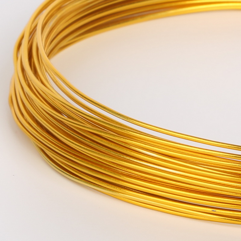 Lembut Emas Kawat Aluminium 1/ - Art Craft Wire ulasan dan harga