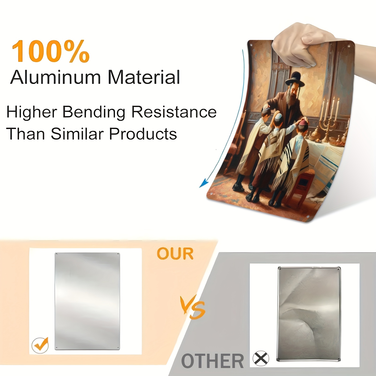 CIFBUY Seni Dinding Aluminium  - Art & Craft Jojo ulasan dan harga