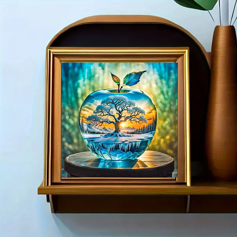 Set Lukisan Berlian Pola Apel, - Art Craft For Adults ulasan dan harga