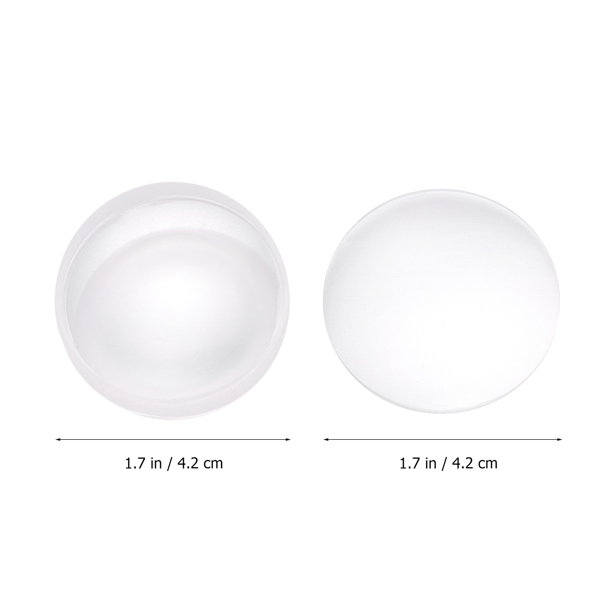 6 Buah Lensa Optik Kaca Cembun - Art Craft Optical ulasan dan harga