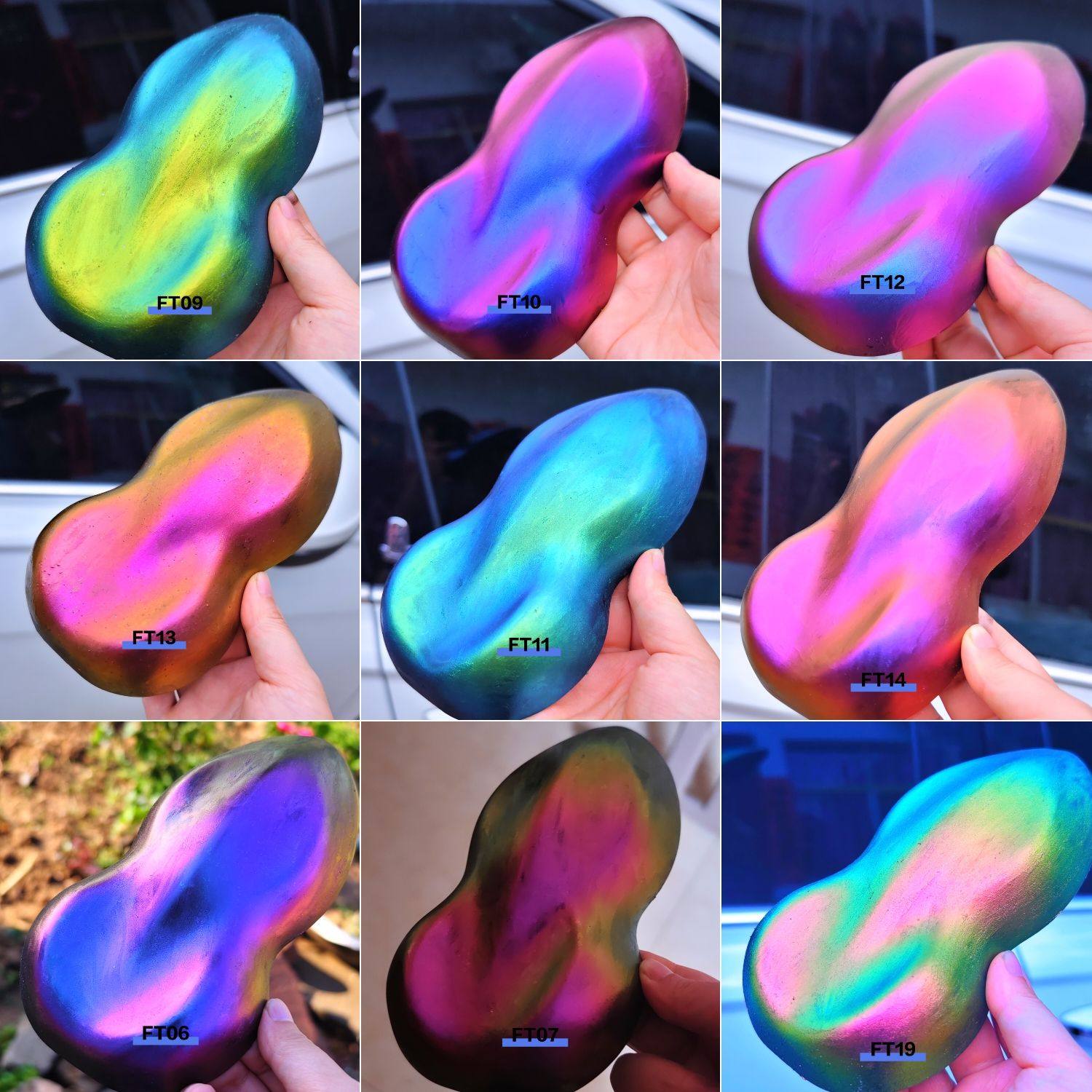 Bubuk Pigmen Super Chameleon O - Art Craft Optical ulasan dan harga