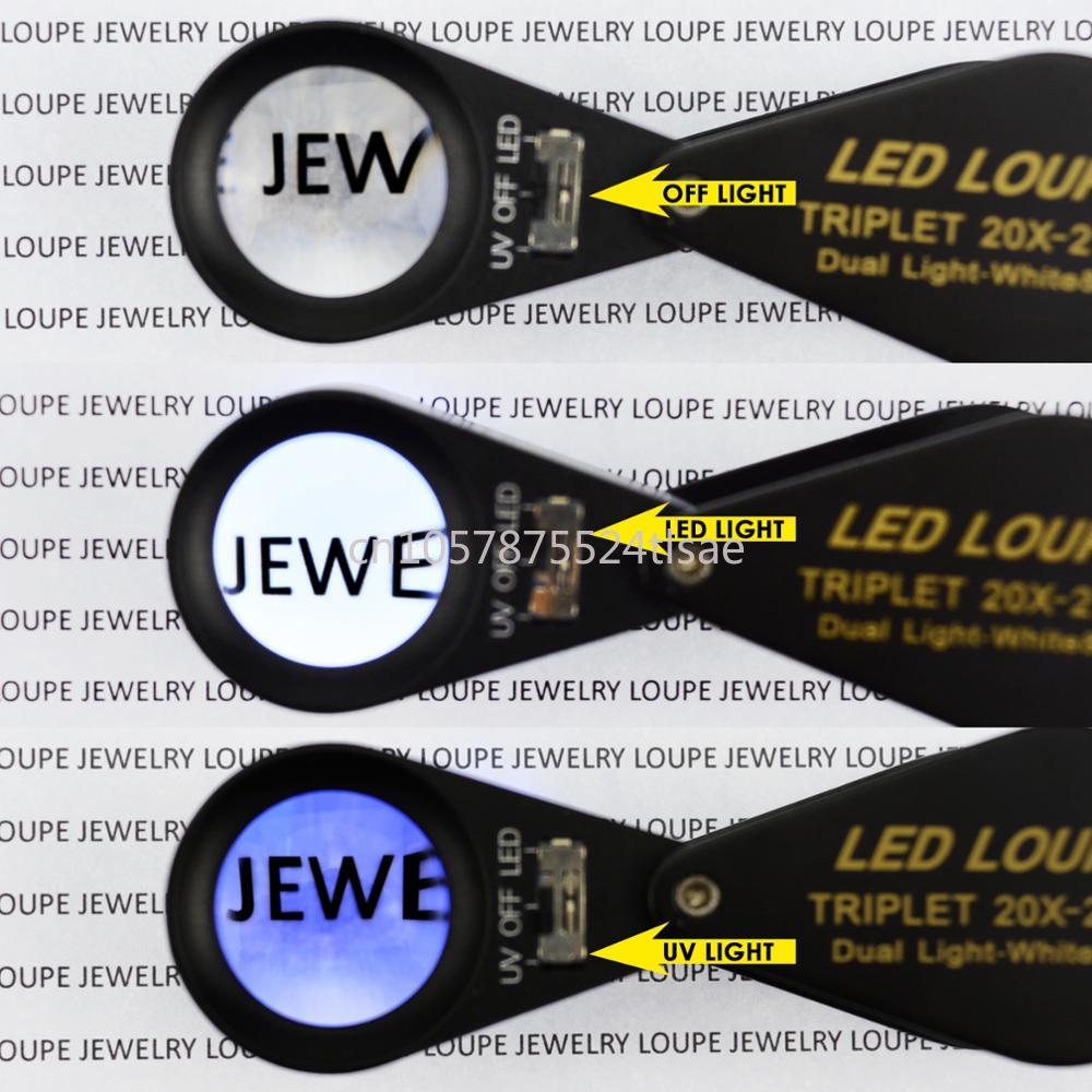 6 Lampu LED 20x Loupe Kaca Pem - Art Craft Optical ulasan dan harga